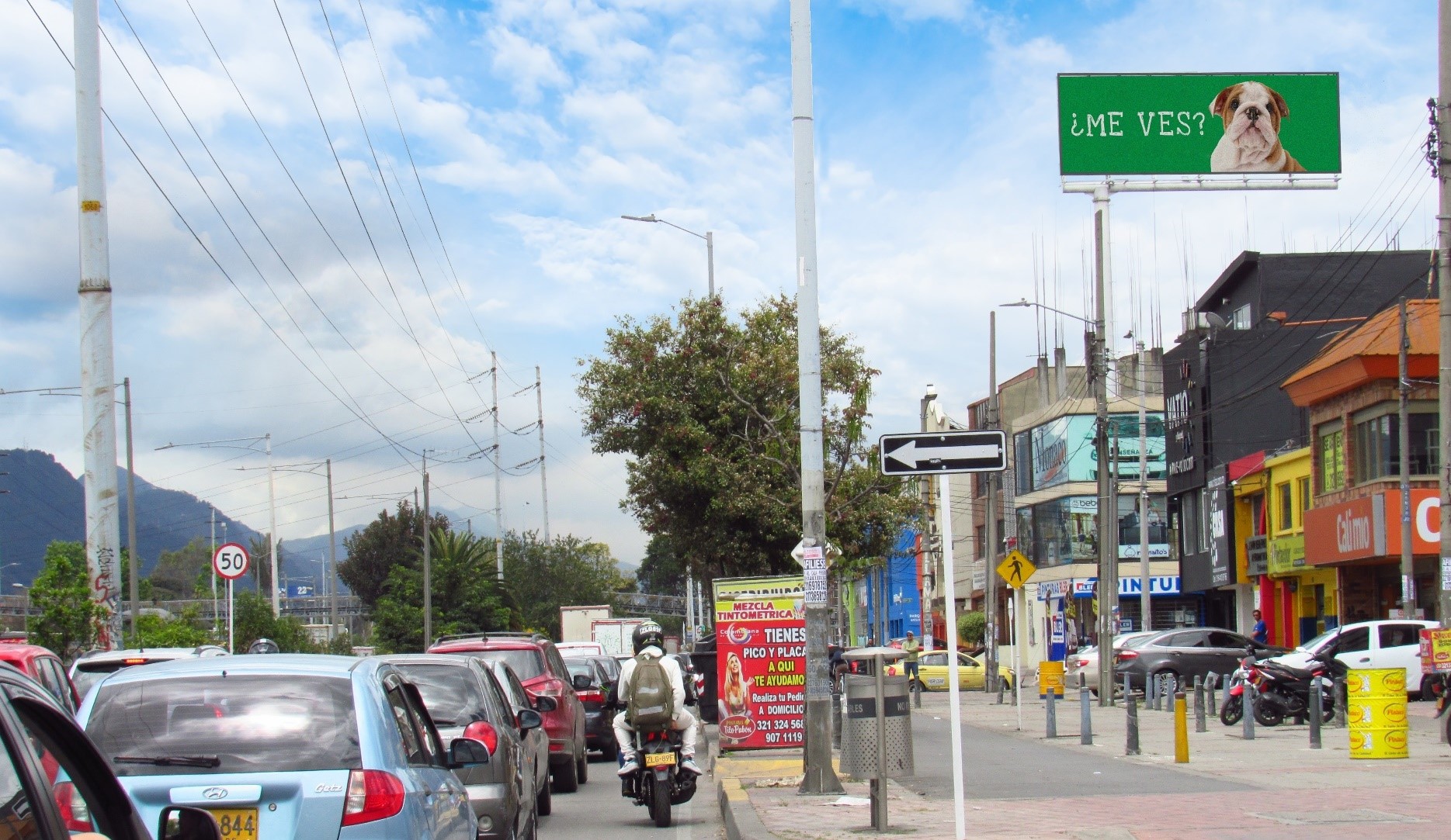 Autopista Norte con 128