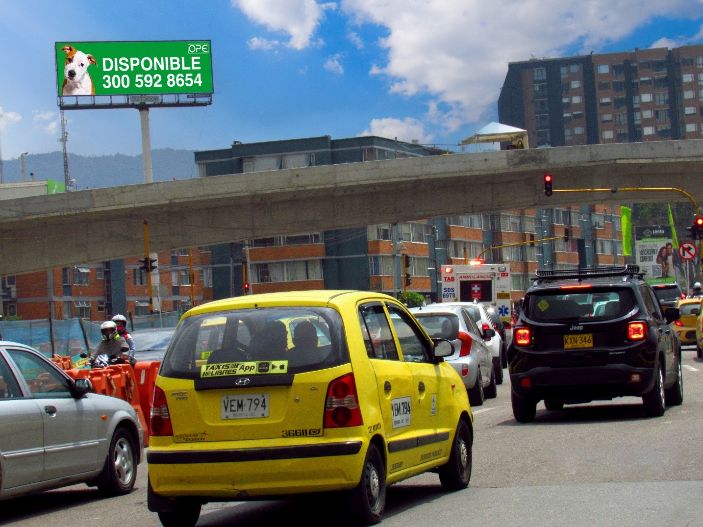Av. Suba con Calle 100